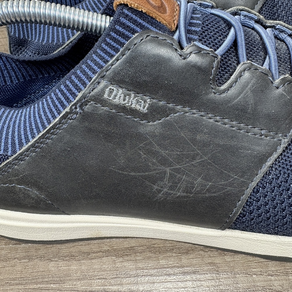 Olukai Dede Slip On Blue Mens US Size 9.5 EUR 42.5 10361 Sneakers - Picture 2 of 10